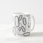 Plein graphique de tasse microbienne d'Imposter (Devant droit)