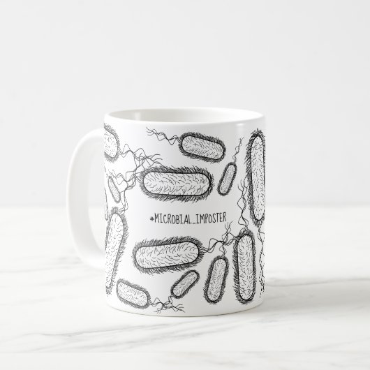 Plein graphique de tasse microbienne d'Imposter (Devant gauche)