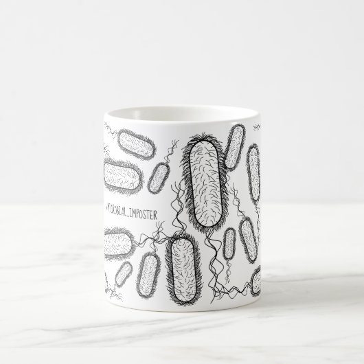 Plein graphique de tasse microbienne d'Imposter (Centre)