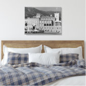 plein van het Vorstendom Monaco Canvas Afdruk (Insitu (Slaapkamer))