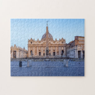 Plein van Sint-Pieter in Vaticaanstad - Rome, Ital Legpuzzel