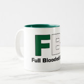 Pleine Blooded grande tasse italienne de papa de (Devant gauche)