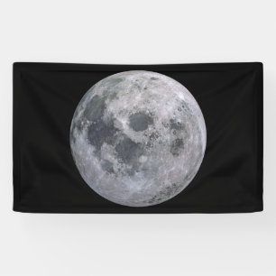 PLEINE LUNE 5' x 3' bannière