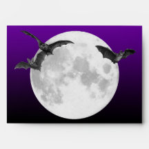Pleine lune A7 avec enveloppe d'invitation pour ch