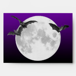 Pleine lune A7 avec enveloppe d'invitation pour ch