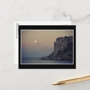 Pleine lune à Koroni Kastro - Carte postale