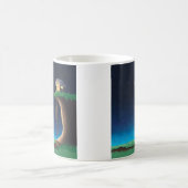 Pleine lune Ciel café Mug (Centre)
