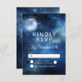 Pleine lune Ciel Lunaire Mariage Céleste Réponse R (Devant / Derrière)