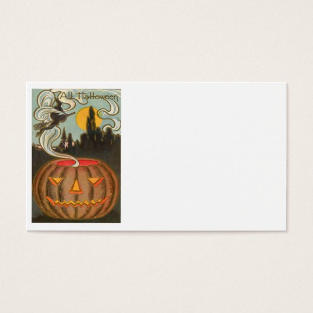Pleine lune citrouille    Jack-o'-lantern Witch (Devant)