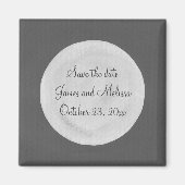 Pleine lune Enregistrer la date Mariage Magnets (Devant)