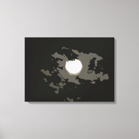 Pleine lune - Impression moderne (Recto)