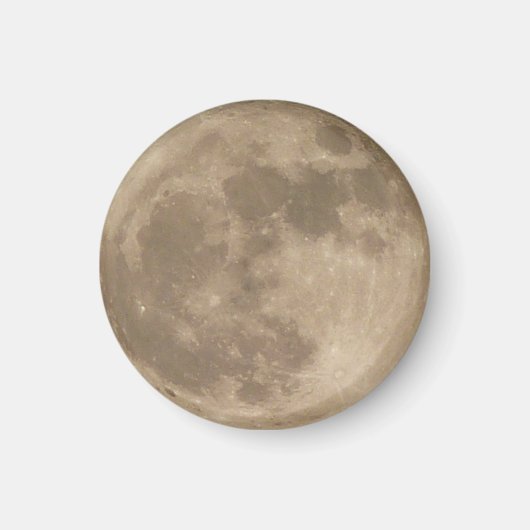 Pleine lune magnétique de lune Frigo aimants cadea (Devant)