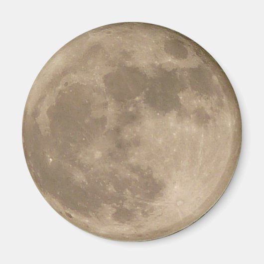 Pleine lune magnétique de lune Frigo aimants cadea (Devant)