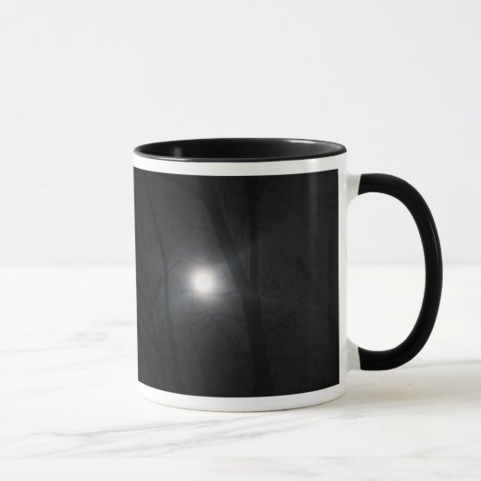 Pleine lune Ringer Mug (Droite)