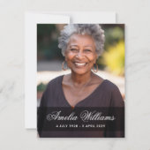 Pleine photo sympathie deuil merci (Devant)