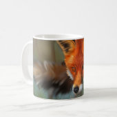 Pleine tasse animale rouge de Fox (Devant gauche)