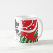 Pleine tasse d'enveloppe de cacao chaud (Devant droit)