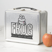 Pleinement confiance sur Dieu Christian Lunch Box