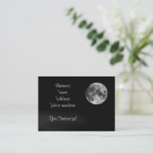 Pleins cartes de visite lunaires de Moon* de (Debout devant)