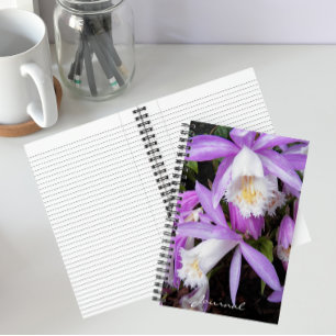 Pleione Windows sill Orchids Floral Notitieboek
