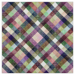 pleisterkalige platte, klassieke blauwe, roze groe stof