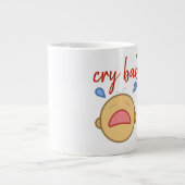 pleurer bébé - Jumbo Mug (Devant)