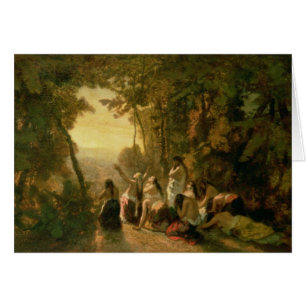 Pleurer de la fille de Jephthah, 1846