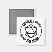 Pleurer est un aimant pour la liberté d'action (Recto/Verso)