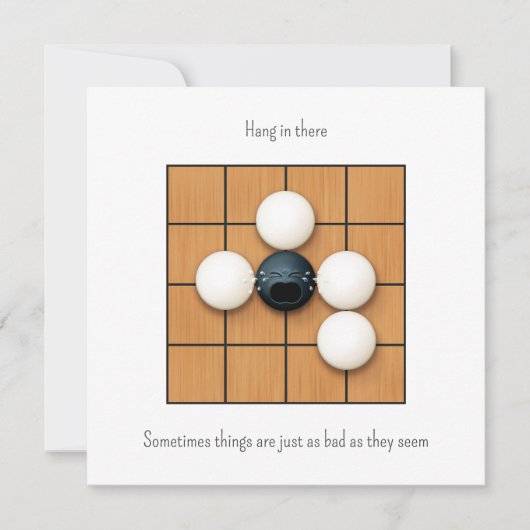 Pleurer Goishi dans Atari Carte personnalisée à bi (Devant)