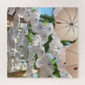 Pleuvant des parapluies puzzle de 676 morceaux (Horizontal)