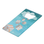 Pleuvoir l'ouvreur de bouteille de cc de matrices (Devant Angle)