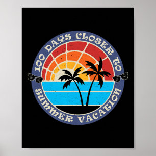 Plezier 100 dagen dichter bij de zomer - 100ste sc poster