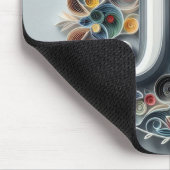 "Plezier binnen handbereik Muismat (Hoek)