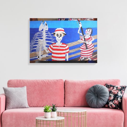 plezier canvas afdruk (Insitu (Woonkamer))