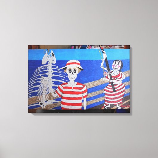 plezier canvas afdruk (Voorkant)