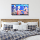 plezier canvas afdruk (Insitu (Slaapkamer))