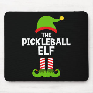 Plezier De Pickleball Elf Kerst Bijpassende Famili Muismat