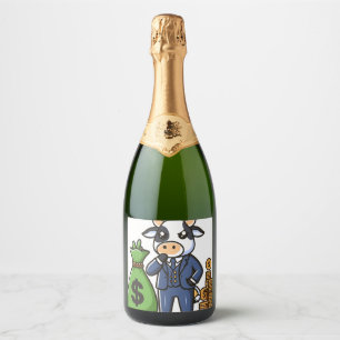 Plezier en humor, champagne, etiketten 🍾