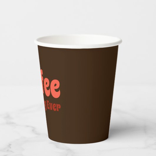 Plezier en Whimsy Papieren Bekers (Achterkant)