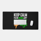 Plezier Houd Kalm UITSTEKENDE SPREADSHEET NINJA Bureaumat (Keyboard & Muis)