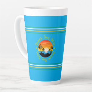 Plezier in de Zon Persoonlijke Zomer Koffiemok Latte Mok