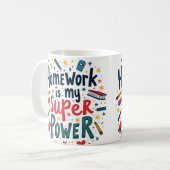 Plezier in het studeren -no6 koffiemok (Voorkant links)