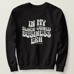 Plezier IN MIJN ZWART-BEZIT BUSINESS ERA Groovy Re Trui