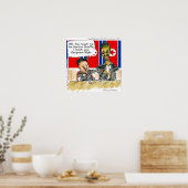 Plezier In Noord-Korea Grappige Poster (Keuken)