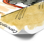 Plezier In Noord-Korea Grappige Poster (Hoek)