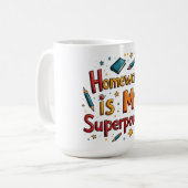 Plezier in studeren -no1 koffiemok (Voorkant links)