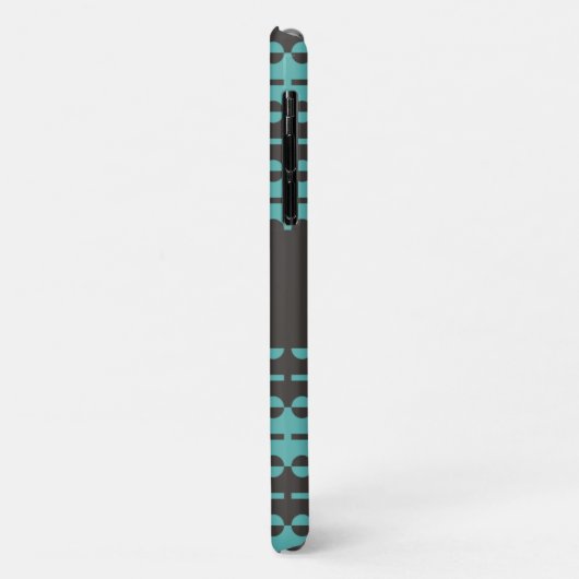 Plezier - Kool en Aqua Blue Case-Mate iPhone Case (Achterkant/links)