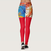 Plezier met roller onderzetter leggings (Achterkant)