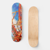 Plezier met roller onderzetter skateboard (Voorkant)