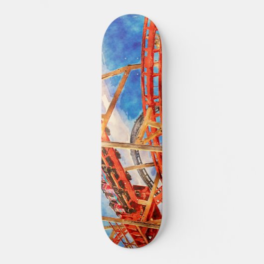 Plezier met roller onderzetter skateboard (Voorkant)